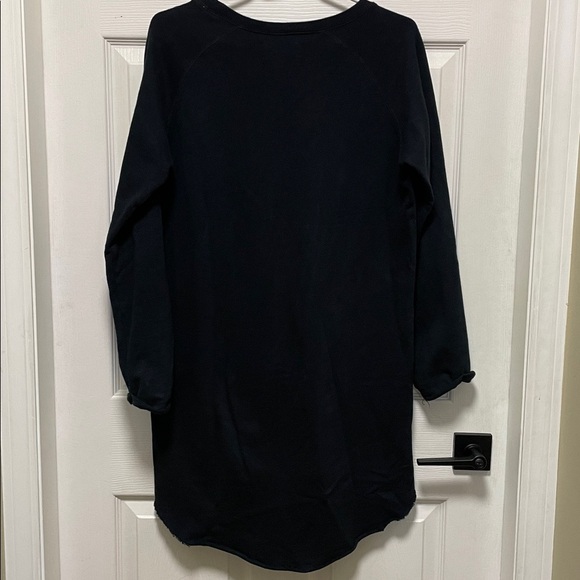 Jackson Rowe | Black | Larrea | Cotton | Hi-Low | Sweatshirt Dress | Size S - Picture 8 of 16